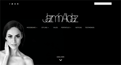 Desktop Screenshot of jazminaldaz.com